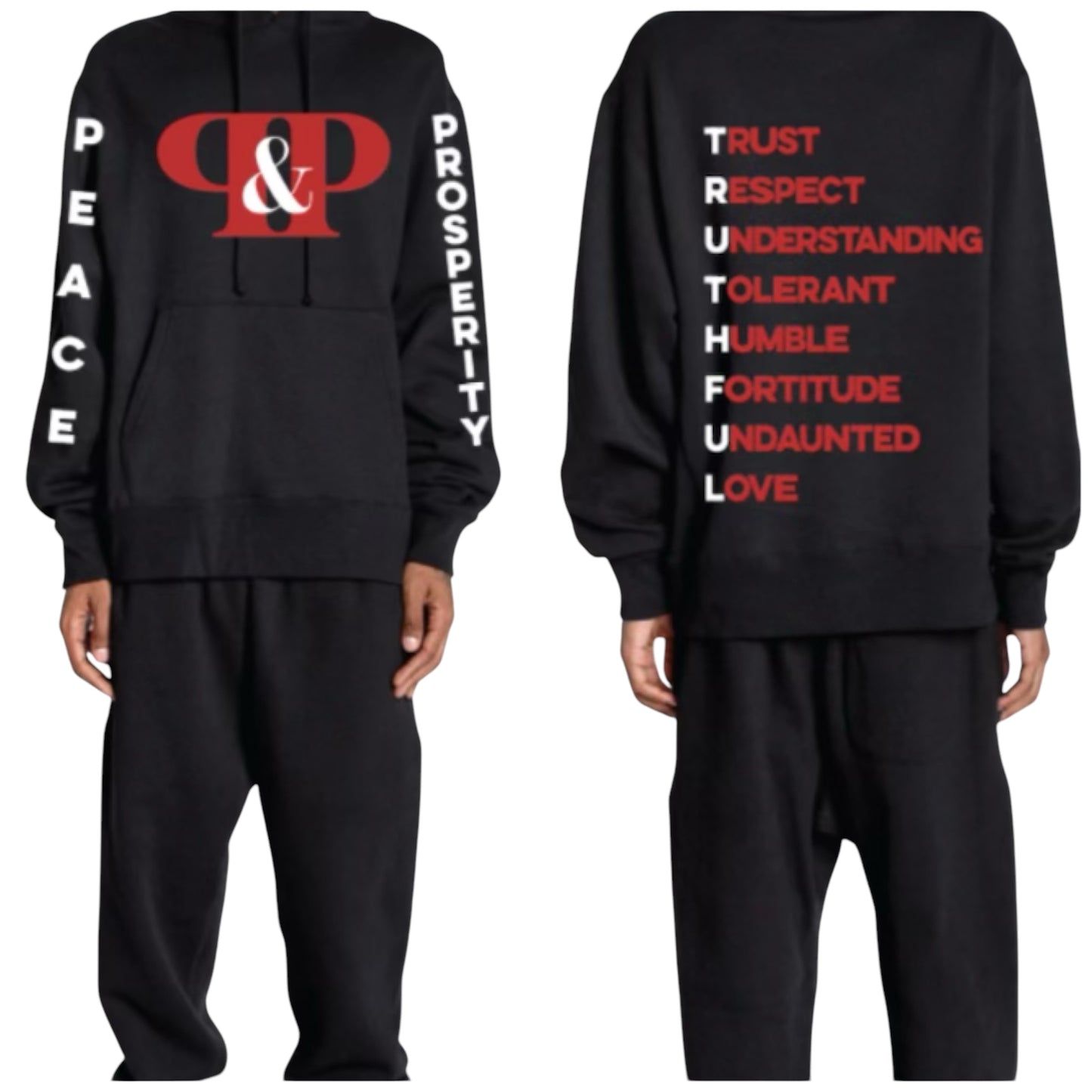 Truthful Sweatsuit | Black