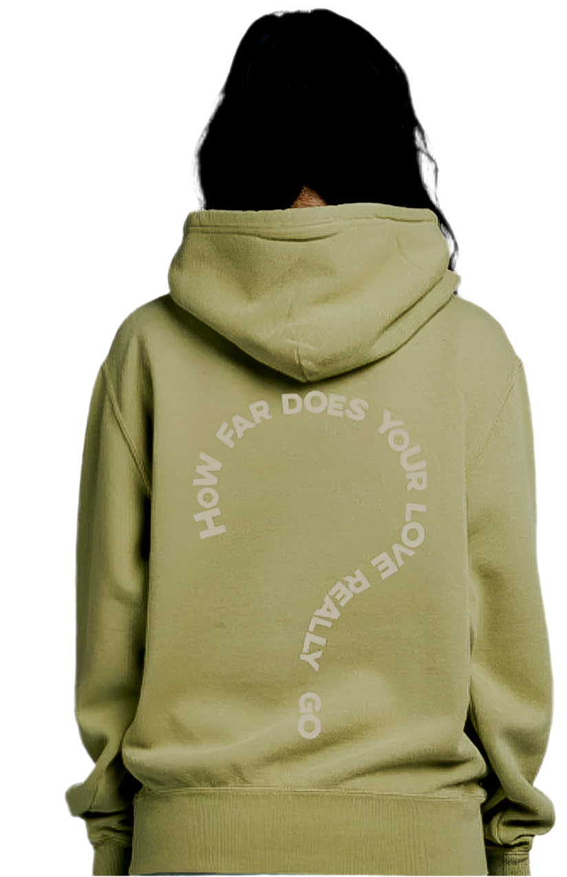 C'mon Be Fair | Mosstone Olive Hoodie